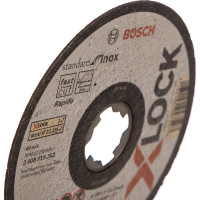 Отрезной диск по нержавеющей стали X-LOCK (125x1x22.2 мм) Bosch 2608619262