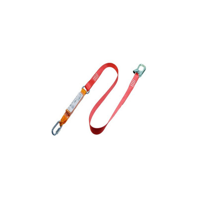 Строп из ленты с амортизатором ПРОГРЕСС СЕФЕТИ с монтажным и соединительным карабином Строп аА+Кс