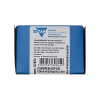 Саморез КР со сверлом 4,8x35 мм RAL-3011 темно-красный, 60 шт в коробке с окном Zitar 112032