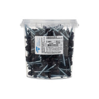 Саморез КР со сверлом 4,8x51 мм RAL-8017 шоколадно-коричневый, 200 шт в ведре Zitar 103286