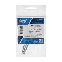 Саморез ШУц с потайной головкой 5,0x100 мм, 3 шт., пакет Zitar 102453