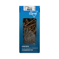 Универсальные саморезы, желтые, 45x3,5 мм, 200 шт., коробка с окном Zitar 102237