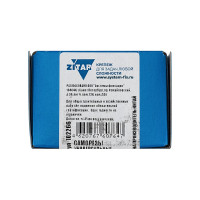 Универсальные саморезы, желтые, 80x5,0 мм, 100 шт., коробка с окном Zitar 102266