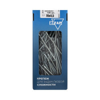 Универсальные саморезы, оцинкованные, 70x4,5 мм, 150 шт., коробка с окном Zitar 113130