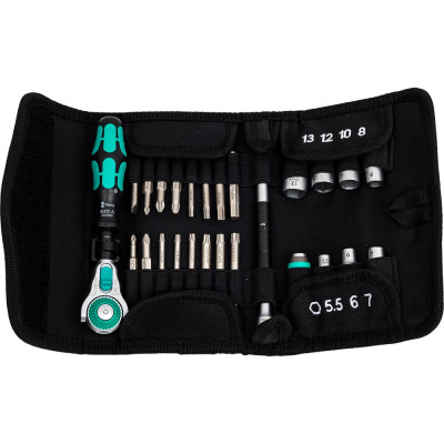 Набор бит с трещоткой 26 предметов WERA WE-051045