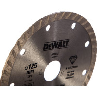 Диск алмазный отрезной Turbo (125х22.2 мм) для УШМ DEWALT DT 3712