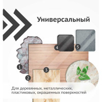 Лак акриловый универсальный KUDO, быстросохнущий бесцветный, в баллончике, матовый KU-9004