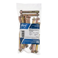 Анкерный болт с гайкой, 10x77 мм, 20 шт в пакете Zitar 124328