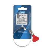 Хомут обжимной из нержавеющей стали с бабочкой, 40-60 мм, 1 шт на ярлыке Zitar 112850