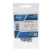 Винт Zitar DIN7985 с полукруглой головкой оцинкованный М4x8, 20 шт. (пакет) 126573