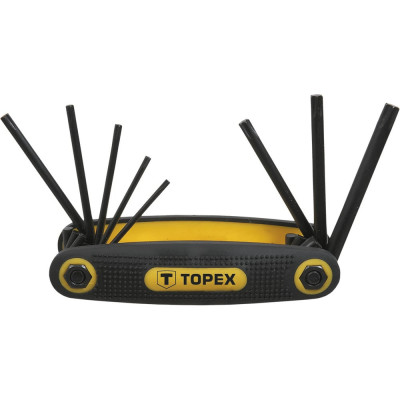 Набор ключей Torx TOPEX T9-T40, 8 шт. 35D959