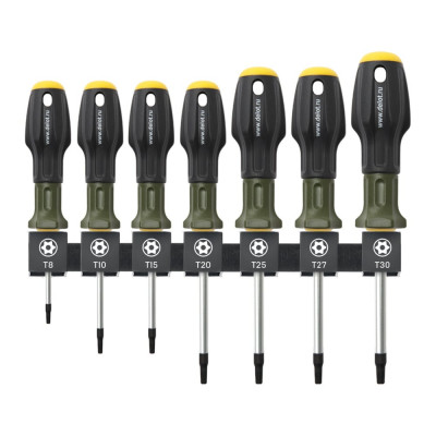 Набор отверток Дело Техники TORX с отверстием, 7шт. 726117