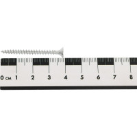 Саморез ШУц с потайной головкой 3,5x40 мм + дюбель 6x30 мм, 30 шт в пакете Zitar 112563