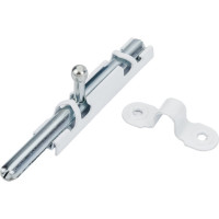 Накладная задвижка Tech-Krep/Zitar белая -пакет 138885