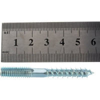 Сантехническая шпилька, М8x60 мм, 4 шт. в пакете Zitar 112231