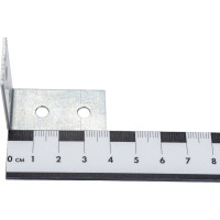 Крепежный угол равносторонний, 20x40x40x2,0 мм, накл. Zitar 126387