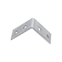 Крепежный угол равносторонний, 20x40x40x2,0 мм, накл. Zitar 126387