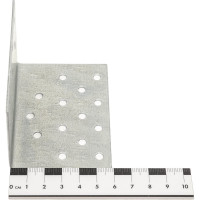 Равносторонний крепежный угол Tech-Krep 80х60х60 x 2,0 - накл. 126388