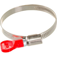 Хомут обжимной из нержавеющей стали с бабочкой, 40-60 мм, 1 шт на ярлыке Zitar 112850