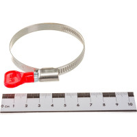 Хомут обжимной из нержавеющей стали с бабочкой, 40-60 мм, 1 шт на ярлыке Zitar 112850