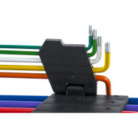 Шестигранные ключи Torx, T10-T50 мм, набор 9 шт. TOPEX 35D969