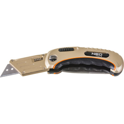 Нож с трапециевидным лезвием NEO Tools 63-710