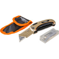 Нож с трапециевидным лезвием NEO Tools 63-710