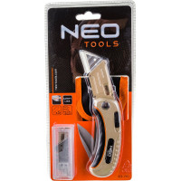 Нож с трапециевидным лезвием NEO Tools 63-710