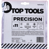 Набор прецизионных отверток Top Tools 11шт .39D194
