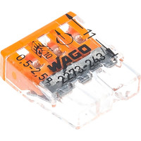 Клемма WAGO 2273-243 (с пастой) 20 шт. 2541 WAGO.2273-243-20