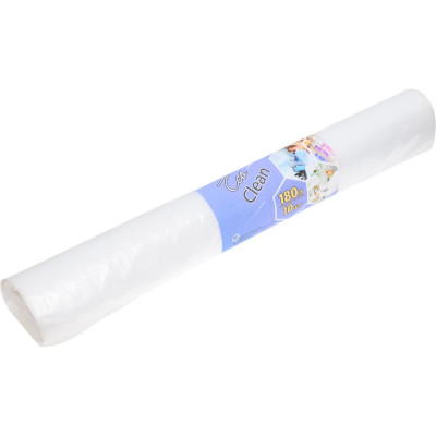 Мешки для мусора Ecoclean прозрачные (10 шт; 180 л; 28 мкм; 80х106 см) Концепция Быта 3408