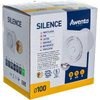 Вентилятор AWENTA WZ100 d=100 белый, тихий 5905033308244