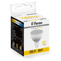 Светодиодная лампа FERON 9W 230V G5.3 2700K, LB-560 25839