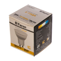 Светодиодная лампа FERON 9W 230V GU10 2700K, LB-560 25842