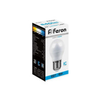 Светодиодная лампа FERON 9W 230V E27 6400K, LB-550 25806