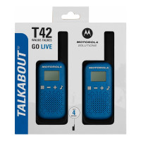Комплект из двух радиостанций Motorola Talkabout T42 BLUE B4P00811LDKMAW