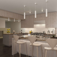 Стационарный светодиодный светильник Elektrostandard DLR023 12W 4200K белый матовый a037525