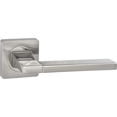 Дверная ручка (никель матовый/никель блестящий) PUERTO AL 524-02 SN/NP