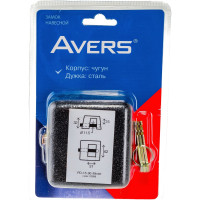 Навесной замок Avers PD-15-90-Blister 00022998 00022998
