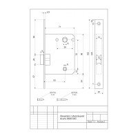 Защёлка с фиксацией Avers 5600-WC-CR 00022520