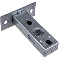 Межкомнатная защелка Ренц с полиамидным язычком, хром блестящий INL 5-45 plastic С