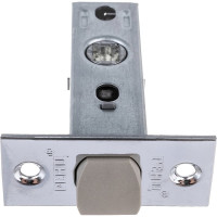 Межкомнатная защелка Ренц с полиамидным язычком, хром блестящий INL 5-45 plastic С