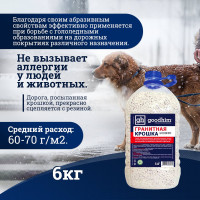Гранитная крошка Goodhim - 6кг против скольжения до -30ºС 1547