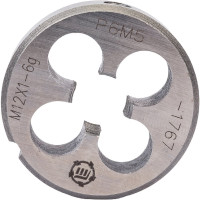 Плашка ООО "ТМТ ГРУПП" М12х1 Р6М5 6g 137170