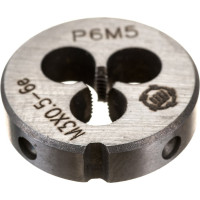 Плашка ООО "ТМТ ГРУПП" М3х0.5 Р6М5 6е 143212