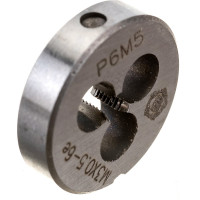 Плашка ООО "ТМТ ГРУПП" М3х0.5 Р6М5 6е 143212