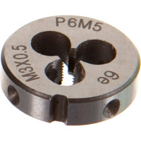 Плашка ООО "ТМТ ГРУПП" М3х0.5 Р6М5 6е 143212