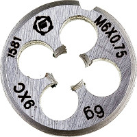 Плашка ООО "ТМТ ГРУПП" М6х0.75 9ХС 57874