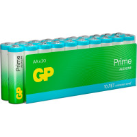 Алкалиновые пальчиковые батарейки GP  АА Prime Alkaline, набор 20 шт. 19731