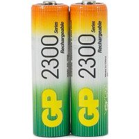 Перезаряжаемые аккумуляторы GP 230AAHC AA, емкость 2300 мАч - 4 шт. 230AAHC-2DECRC4 230AAHC-2DECRC4 15783907